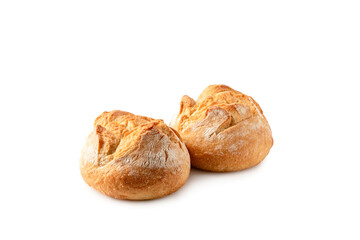 buns isolated on a white background