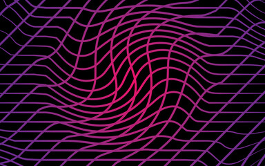 Vector illustration of an abstract background. Background of different lines 