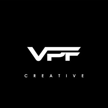 VPF Letter Initial Logo Design Template Vector Illustration