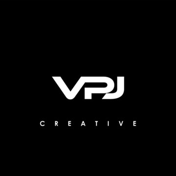 VPJ Letter Initial Logo Design Template Vector Illustration