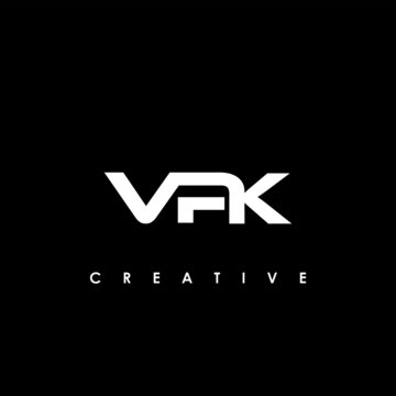 VPK Letter Initial Logo Design Template Vector Illustration