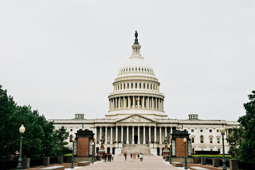 United States Capitol Building east facade - Washington DC Unite