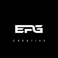 EPG Letter Initial Logo Design Template Vector Illustration