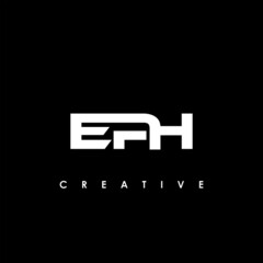 EPH Letter Initial Logo Design Template Vector Illustration