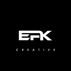 EPK Letter Initial Logo Design Template Vector Illustration