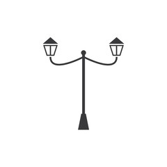 Garden lamp icon