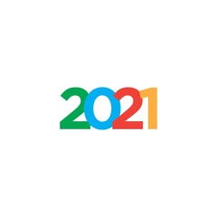 2021 Logo Ful Color Simple Modern Templates