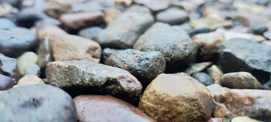 pebbles on the beach