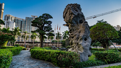 Strange shapes, rocks, rockeries