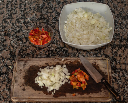 Cebolla y Morron