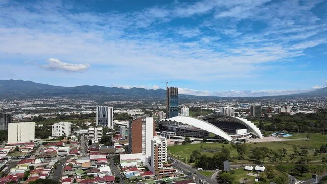 Aerial View of "La Sabana Park" and Costa Rica National Stadium	
