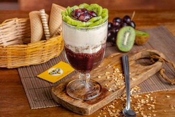 Taça de açaí com cupuaçu