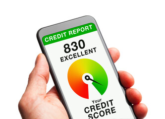 Smart Phone with Credit Score.