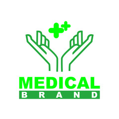 Medical Brand Logo Design Vector