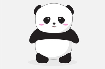 PrintCute and adorable panda, cute little baby