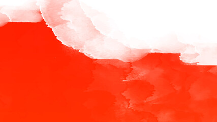 red and white watercolor background design