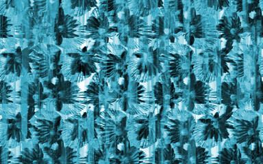 abstract watercolor floral pattern