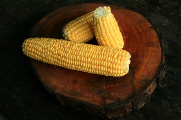 sweet corn which is delicious and healthy 