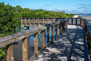 bridge over the river