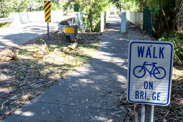 bicycle parking sign
