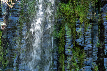 Obraz premium Waterfall is in mountain of Saga prefecture, JAPAN
