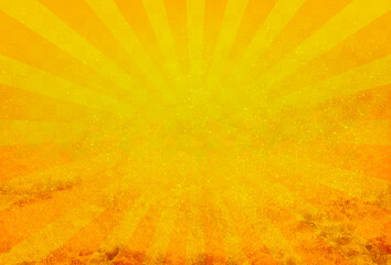 オールド日照カラーの金の背景