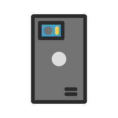 Rear smartphone icon