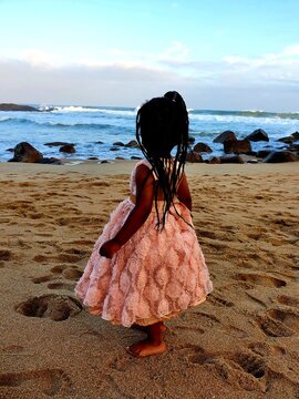 girl on the beach