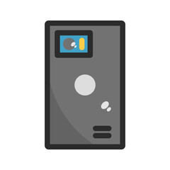 Rear smartphone icon