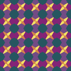 Seamless abstract geometric pattern. A geometric vector background for design.