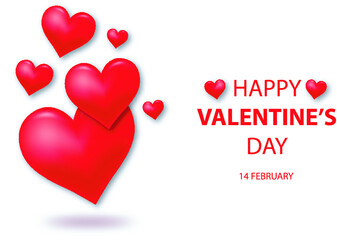 Lovely happy valentine's day