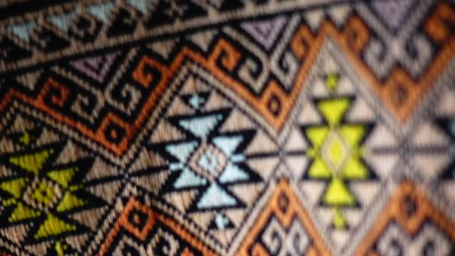 abstract, art, backdrop, background, beautiful, bedouin, carpet, close, colorful, craft, decoration, decorative, design, detail, fabric, fashion, fashionable, geometric, handicraft, handmade, illustra