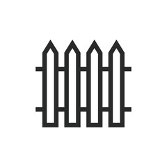 fence icon vector design illustration