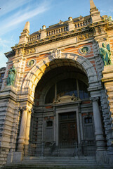 Antwerp Central Station. Connection to the world