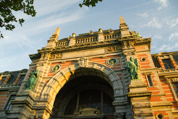 Obraz premium Antwerp Central Station. Connection to the world