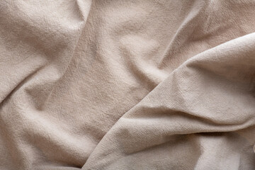 Fototapeta premium cotton fabric with folds
