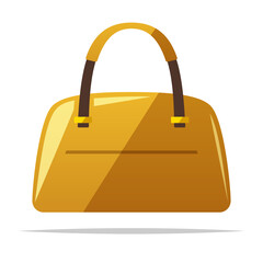 Women bag vector isolated illustration