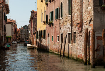 Fototapeta na wymiar i romantici canali veneziani