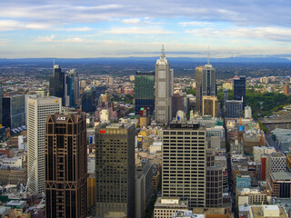 Fototapeta premium Central Business District - Melbourne, Australia