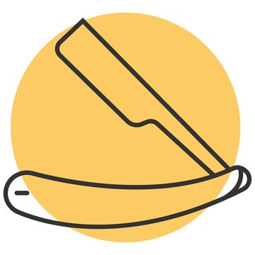 recommend clip art: Straight razor icon. Straight razor for shaving graphic