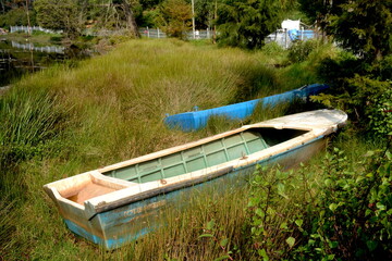 Abandoned old boat