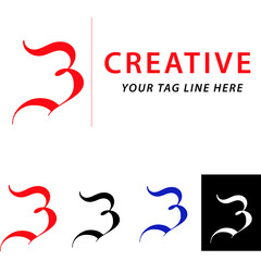 creative B letter vector logo design.