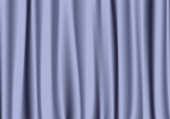 Illustration of pale purple curtains.  Vector illustration.