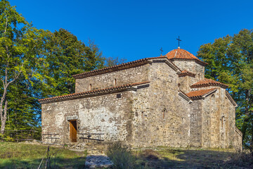 The architectural ensemble Dzveli (Old) Shuamta, Georgia