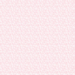 Pink abstract geometric vector texture, connection, triangles