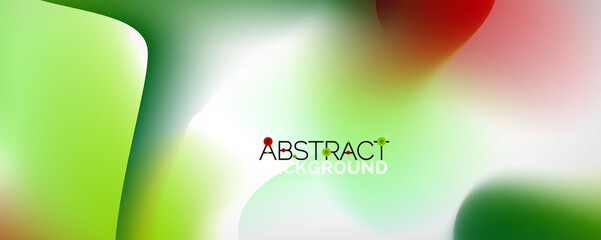 Fluid color gradient abstract background, trendy colorful wallpaper. Vector illustration for placards, brochures, posters, banners and covers