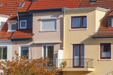 Moderne Wohngebäude, Findorff, Bremen, Deutschland, Europa