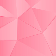 Obraz premium Abstract Polygon Pink background , lowpoly