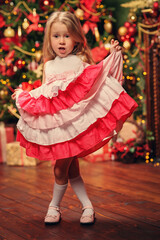 dancing little girl