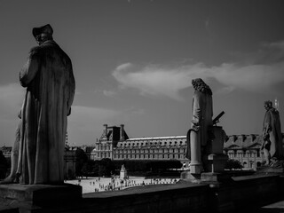 Statue at the Louvre